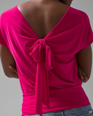 Tie-Back Dolman Top