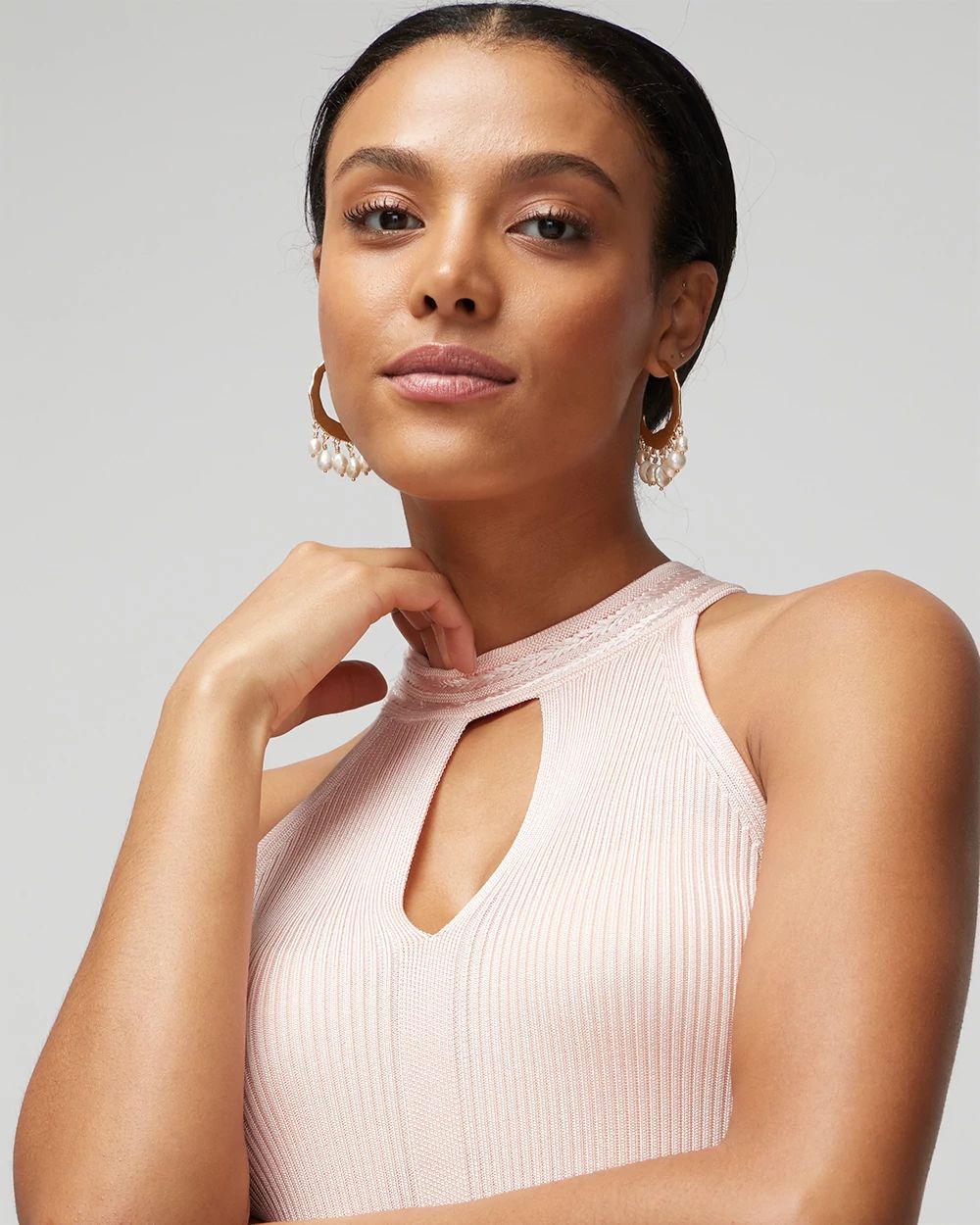 Braided Halter Tank