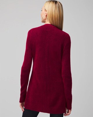 Petite Long Sleeve Boyfriend Cardigan click to view larger image.