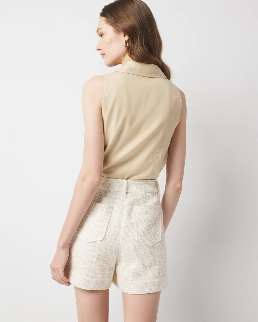 Tailored Boucle Short - image 4