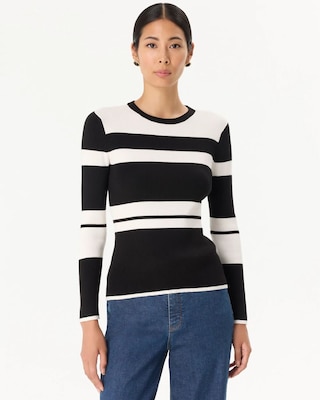 Colorblock Long Sleeve Pullover