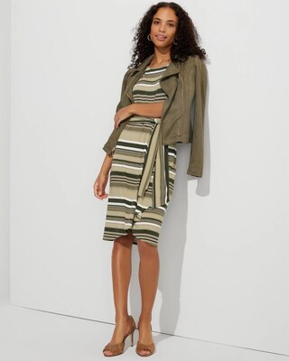 Outlet WHBM Short Sleeve Wrap Dress
