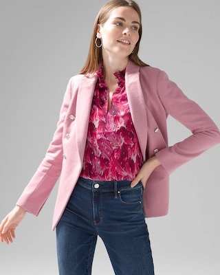 WHBM® Melton Studio Blazer