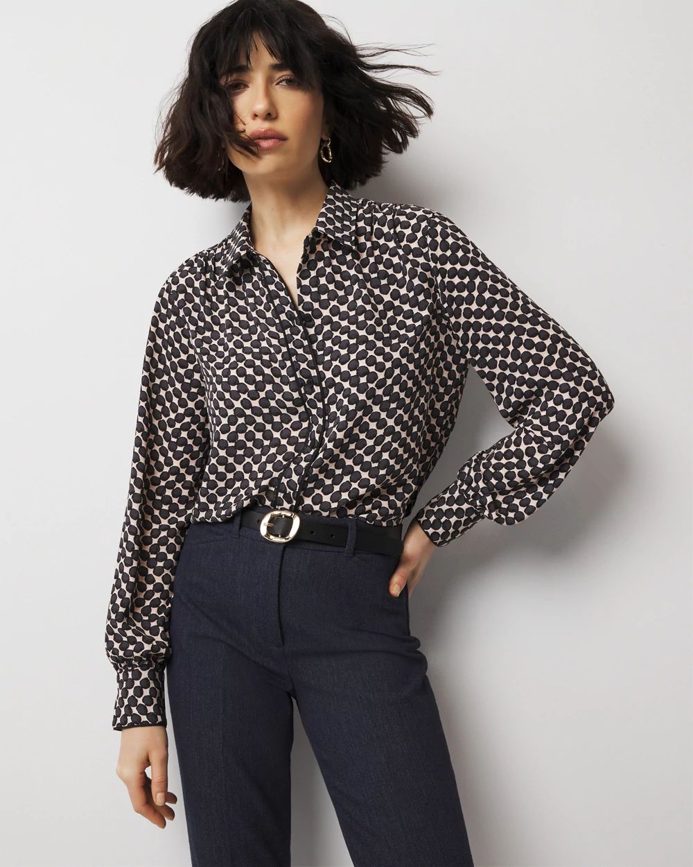 Soft Shirt with Piping