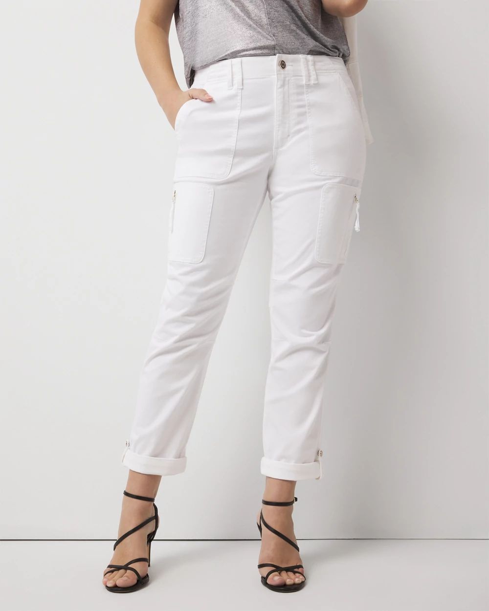 Curvy Mid-Rise Pret-A-Pedi Straight Cropped Pants