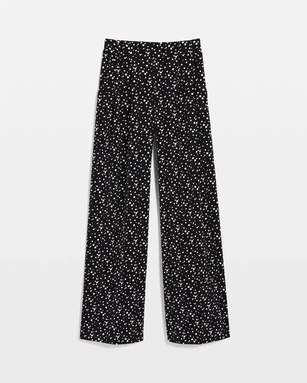 Pleated Wide Leg Pant