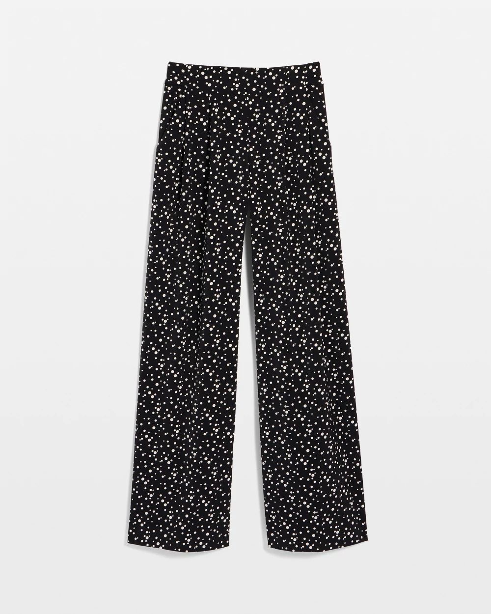 Pull-On Pleated Wide Leg Pant click to view larger image.
