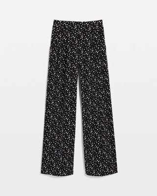 Pull-On Pleated Wide Leg Pant click to view larger image.