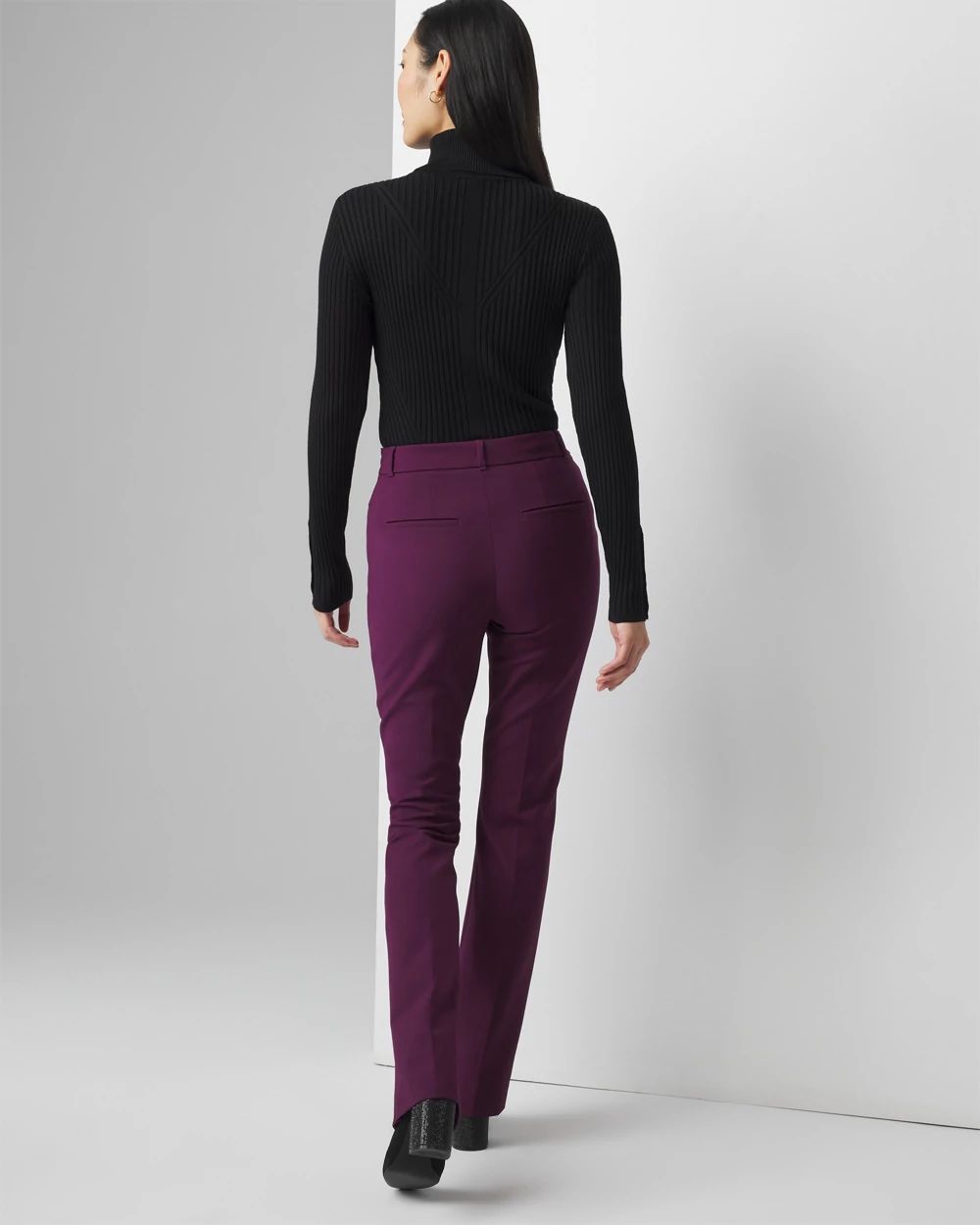 WHBM® Ines Slim Bootcut Comfort Stretch Pant