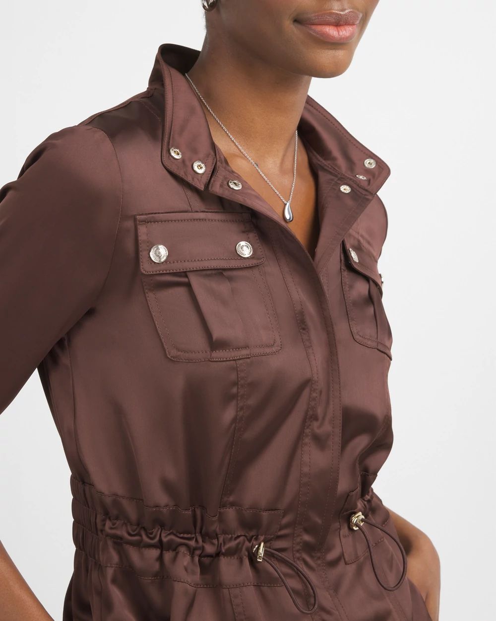 Cinched Utility Jacket