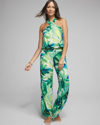 Outlet WHBM Cross Front Halter Top
