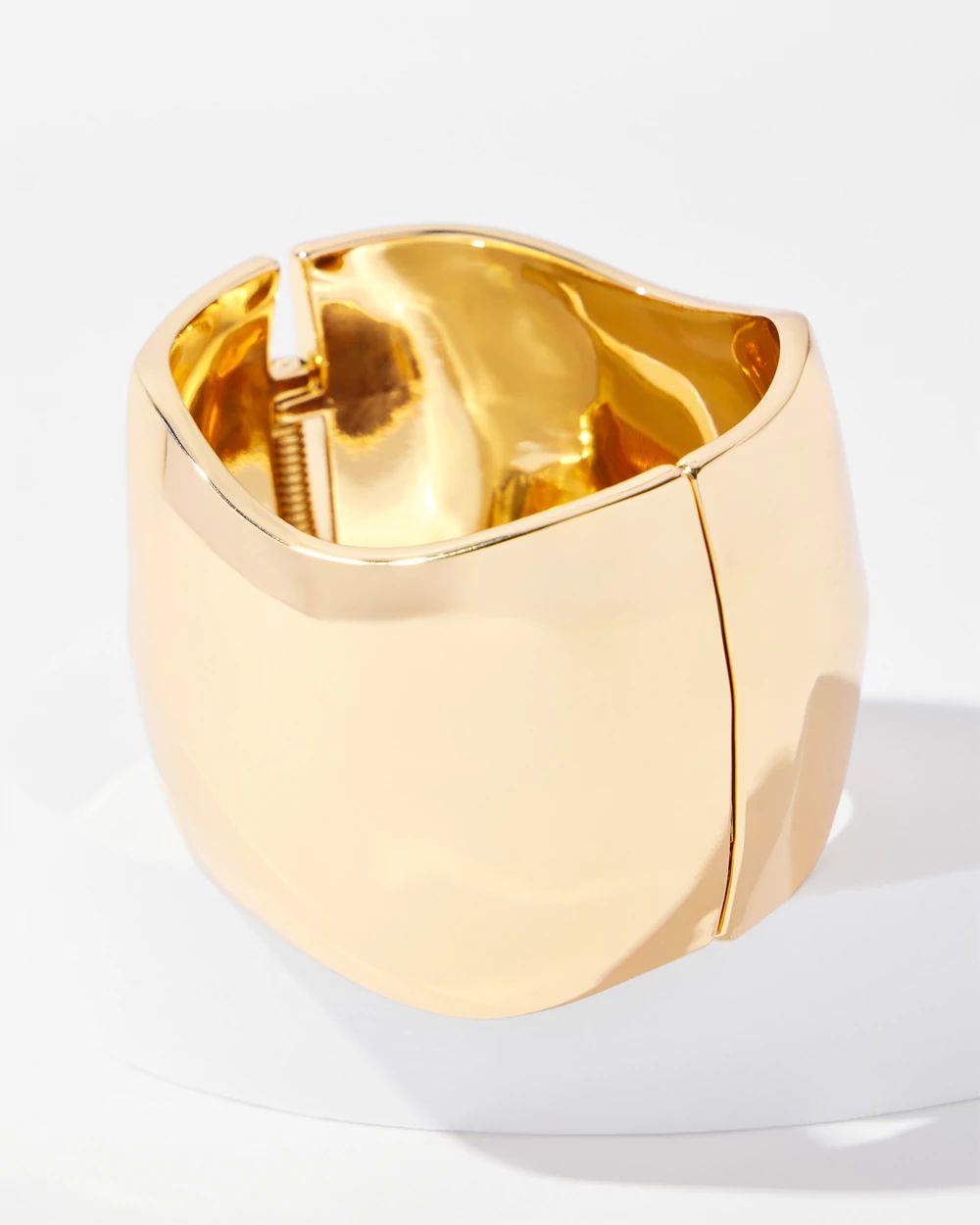 Sculptural Cuff Bracelet