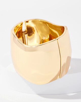 Sculptural Cuff Bracelet