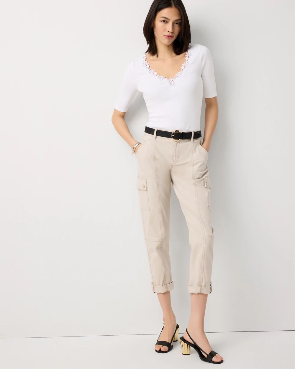 Pret Tapered Crop Pant