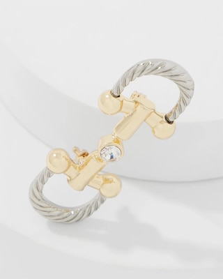 Horsebit Brooch click to view larger image.