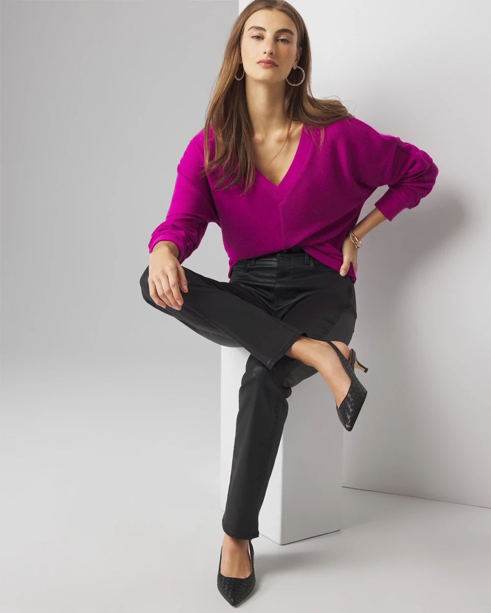 Cozy Knit Pullover click to view larger image.
