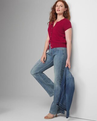Petite Extra High-Rise Everyday Soft Denim Jean click to view larger image.