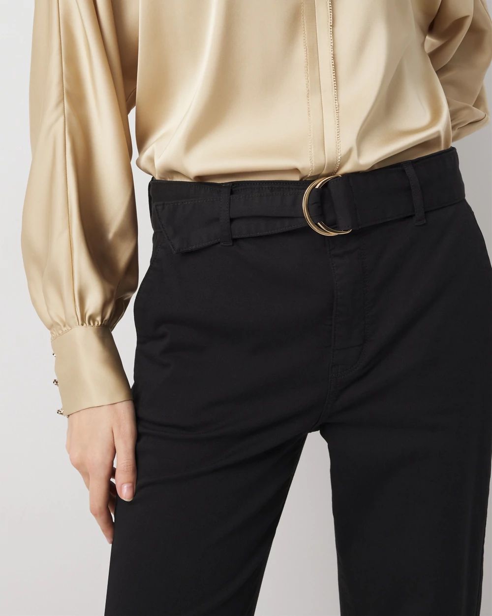 Pret High Rise Straight Ankle Pant