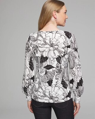 Outlet WHBM Notch Neck Top