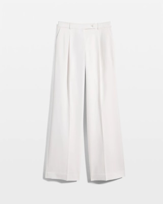 Crepe Pleated Wide Leg Pant click to view larger image.