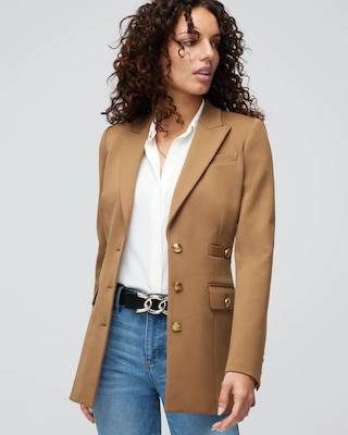 3-Button Fashion Blazer