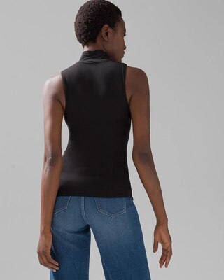 WHBM FORME™ All Ways Stretch Mock Neck Tank click to view larger image.