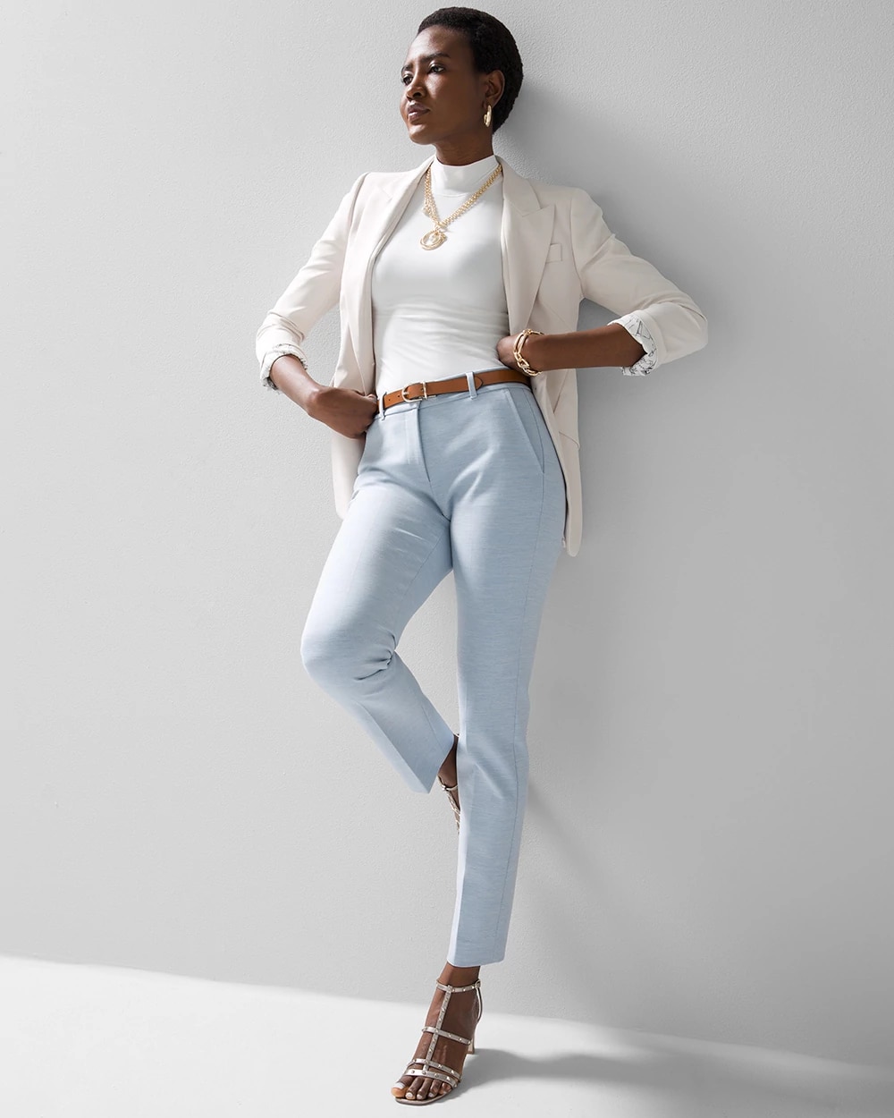 Petite WHBM Elle Slim Ankle Pant | White House Black Market