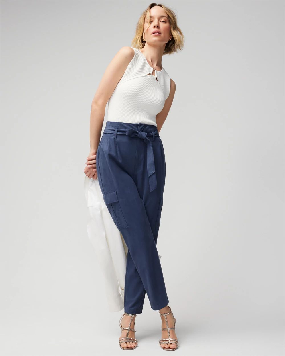 Sleeveless Hardware Tank