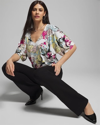 Outlet WHBM Dual Neck Kimono click to view larger image.