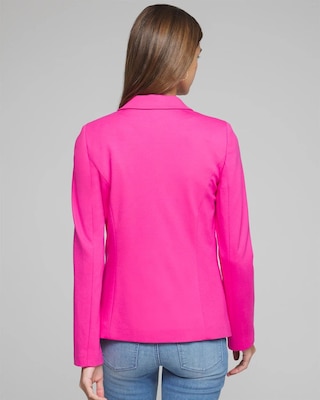 Outlet WHBM Long Sleeve Everyday Knit Blazer click to view larger image.