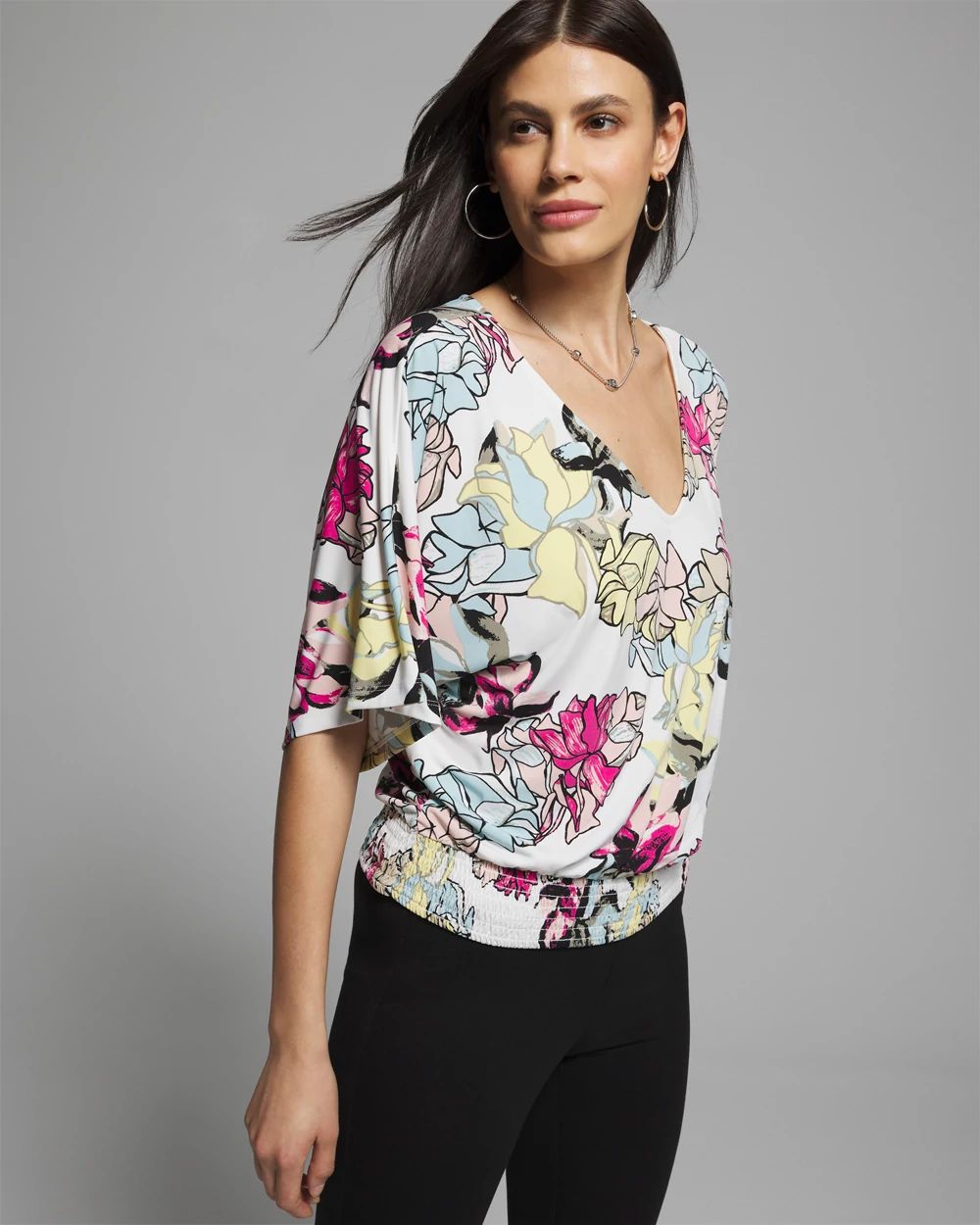 Outlet WHBM Dual Neck Kimono
