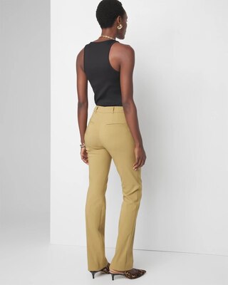 WHBM® Petite Lightweight Ines Slim Bootcut Pant click to view larger image.