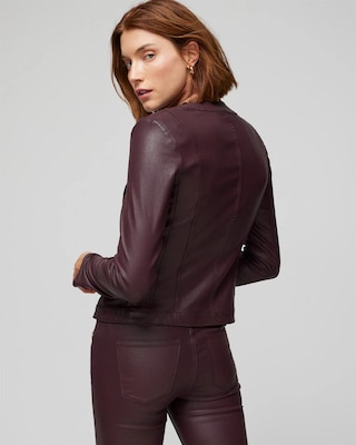 WHBM® Coated Stylist Jacket click to view larger image.