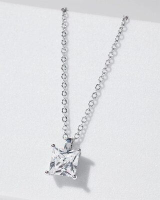 CZ Princess Drop Necklace