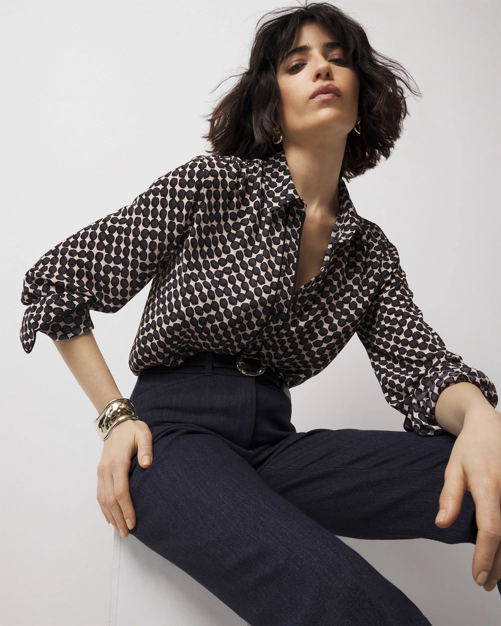 Soft Shirt with Piping