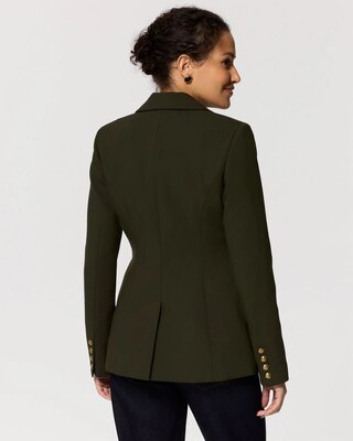 WHBM® Luxe Stretch One-Button Blazer click to view larger image.