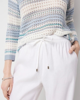 The Everyday Trouser in Linen click to view larger image.