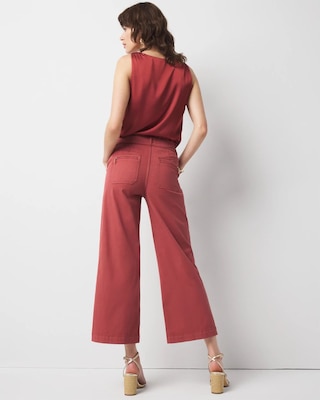 Pret Utility Wide Leg Cropped Pants click to view larger image.