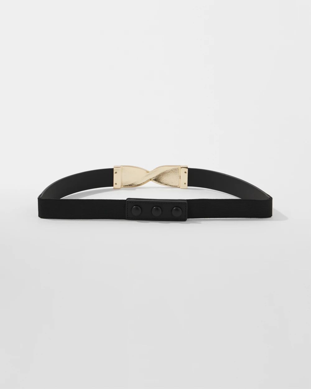 Gold Twist Stretch Belt