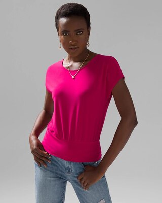 Tie-Back Dolman Top