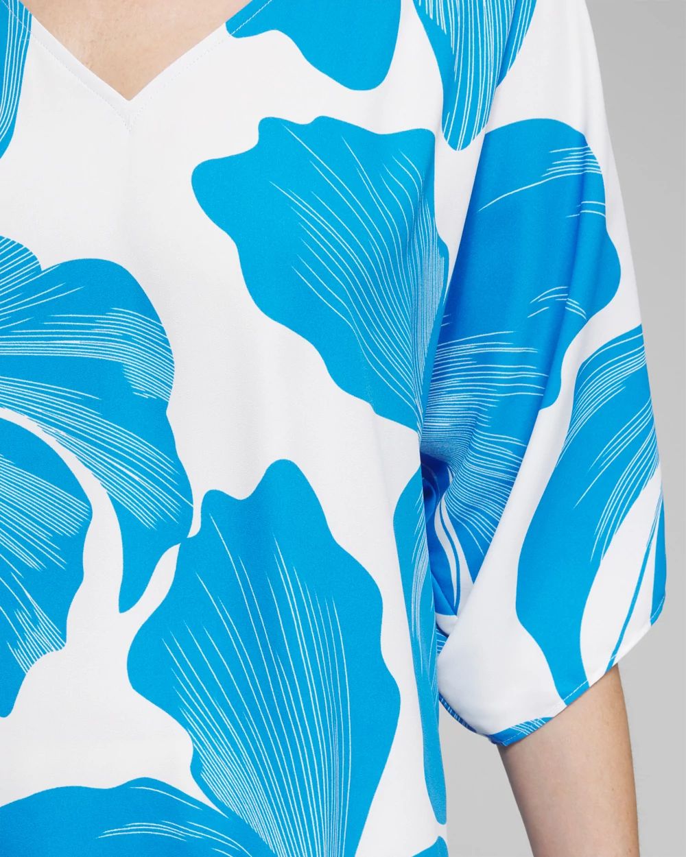 Outlet WHBM Elbow-Sleeve Kimono