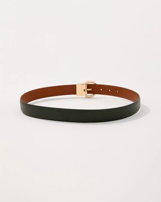 Olive + Chestnut Reversible Pant Belt click to view larger image.