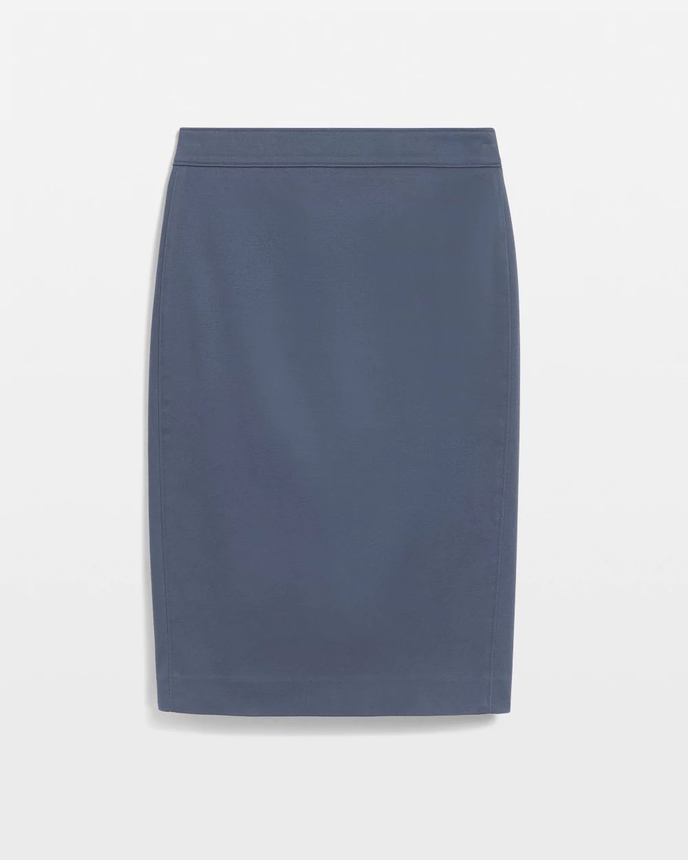 Sateen Pencil Skirt