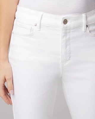 High-Rise Skinny Flare Jeans click to view larger image.