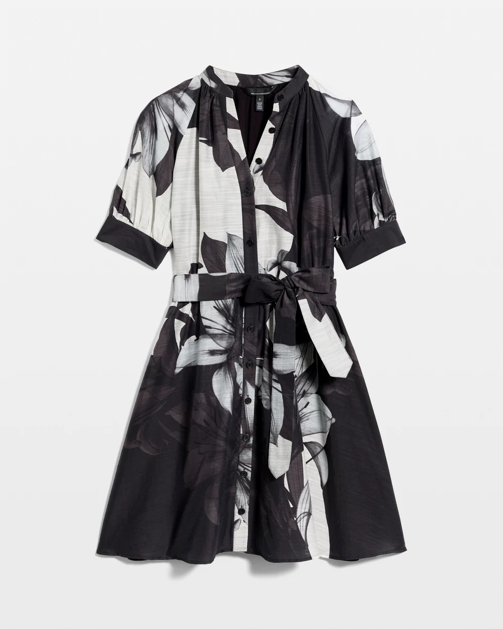 Button Front Shirt Dress