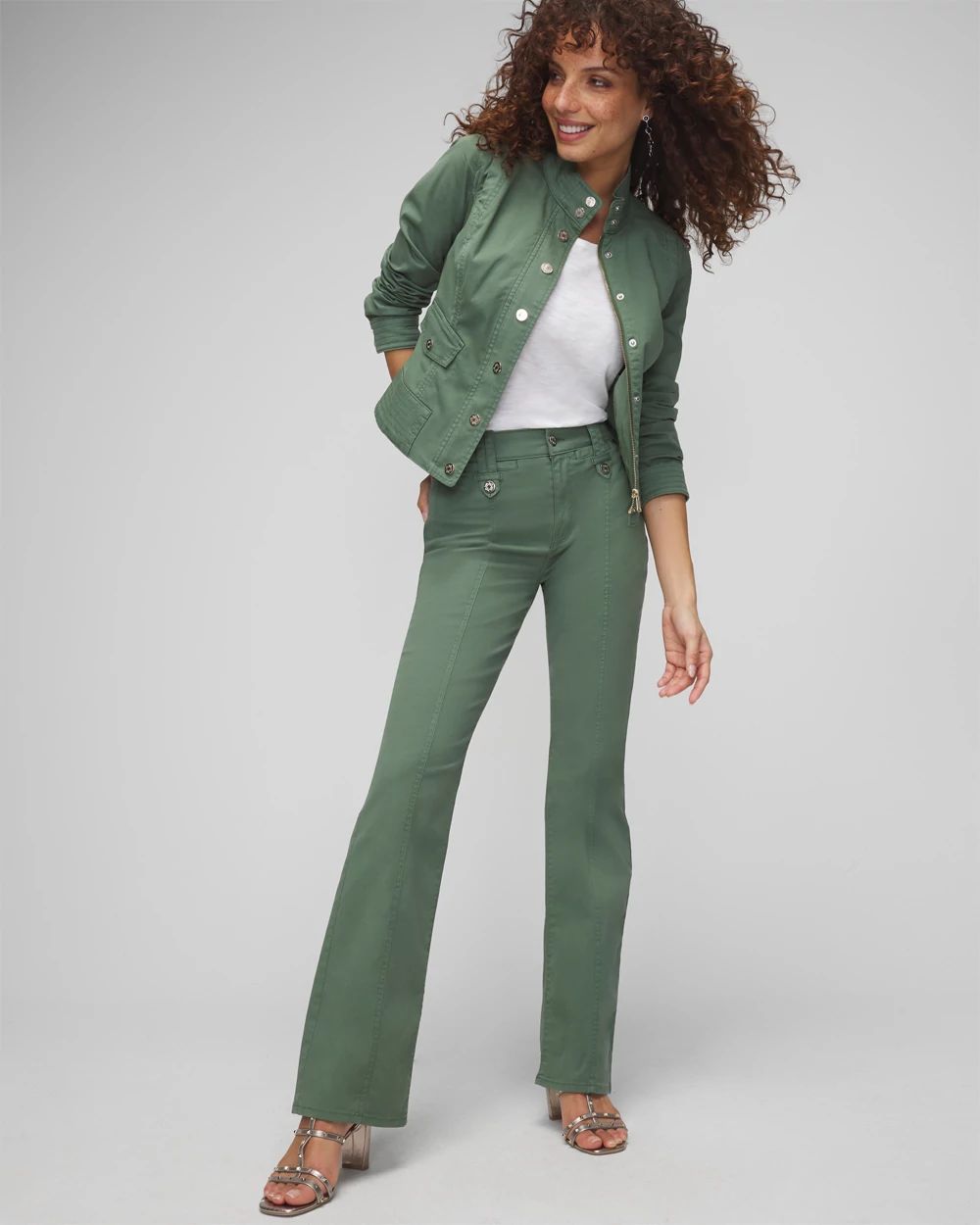 Pret Lace-Up Back Casual Jacket