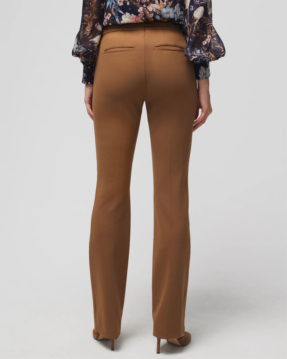 Petite Luxe Stretch Bootcut Pant click to view larger image.