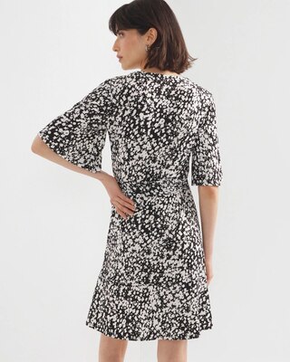 Matte Jersey Belted Kimono Dress