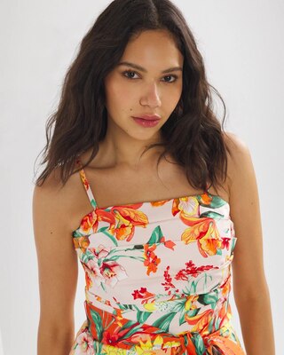 Tie-Waist Bustier