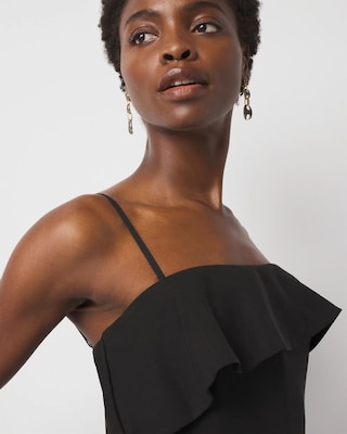 Petite Linen-Blend Strapless Maxi Dress click to view larger image.